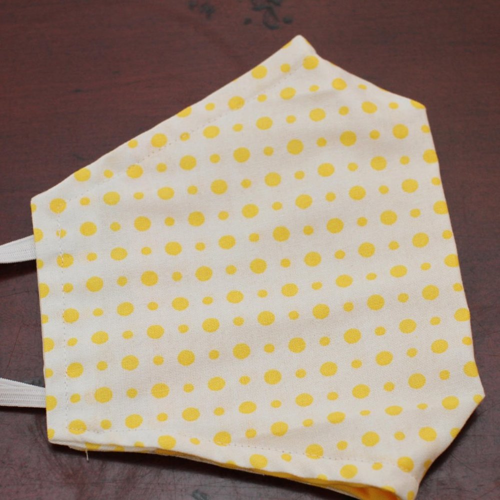 3 Pack 100% doubled cotton masks - Picture 4 of 5